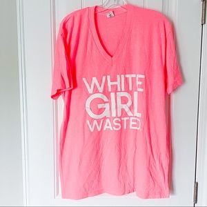 ⚡️Jenna Marbles ‘White Girl Wasted’ tee-EUC